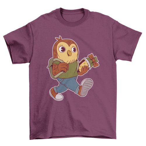 School Owl T-shirt